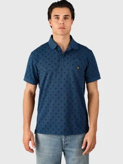 Discount Brunotti Addax-AO Heren Polo | Night Blue