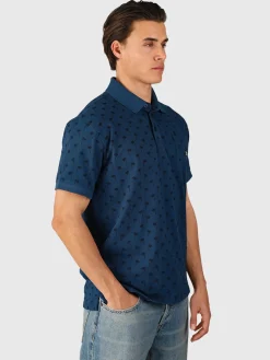 Discount Brunotti Addax-AO Heren Polo | Night Blue