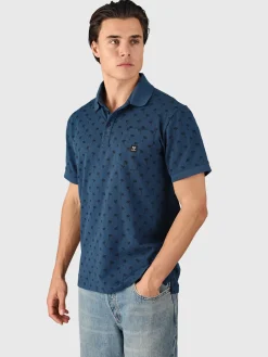 Discount Brunotti Addax-AO Heren Polo | Night Blue