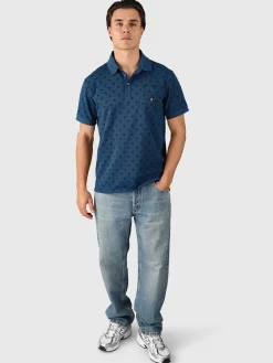 Discount Brunotti Addax-AO Heren Polo | Night Blue