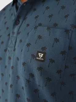 Discount Brunotti Addax-AO Heren Polo | Night Blue