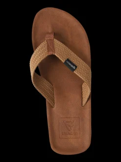 Clearance Brunotti Algheri Heren Flip Flops | Hazel Brown