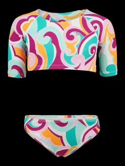 Sale Brunotti Ames-Swirl Meisjes Sport Bikini Set | Multi Color