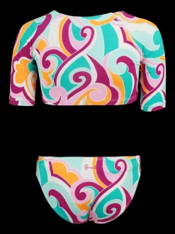 Sale Brunotti Ames-Swirl Meisjes Sport Bikini Set | Multi Color