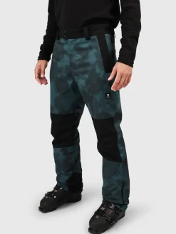 Best Brunotti Andros-Gradient Heren Skibroek | Fuel Green Black,CamouflageenGreenGreen