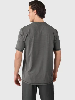 Sale Brunotti Aquarider Heren Quick-Dry T-shirt | Pirate Black PirateBlack