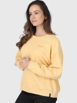 Fashion Brunotti Arai Dames Sweater | Geel Bruin