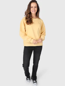 Fashion Brunotti Arai Dames Sweater | Geel Bruin