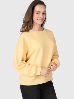 Fashion Brunotti Arai Dames Sweater | Geel Bruin