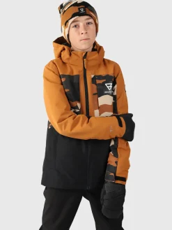 New Brunotti Aratiny-AO Jongens Ski Jas | Bruin