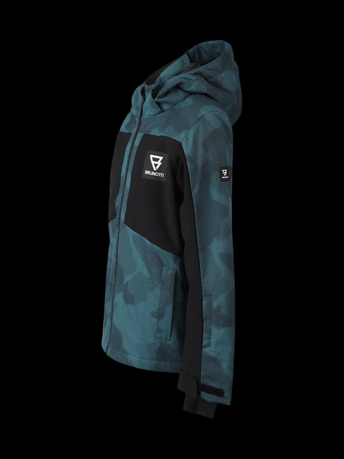Clearance Brunotti Aratiny-Gradient Jongens Ski Jas | Fuel Green
