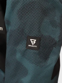 Clearance Brunotti Aratiny-Gradient Jongens Ski Jas | Fuel Green