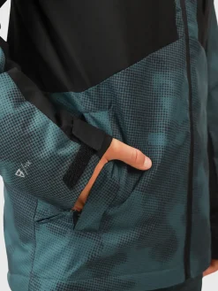 Clearance Brunotti Aratiny-Gradient Jongens Ski Jas | Fuel Green