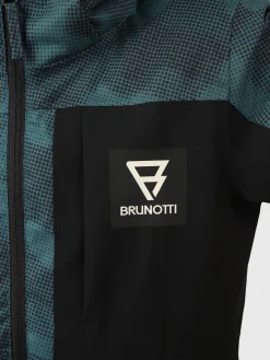 Clearance Brunotti Aratiny-Gradient Jongens Ski Jas | Fuel Green