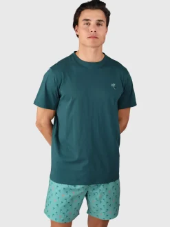 New Brunotti Archi Heren T-shirt | Fuel Green FuelGreen