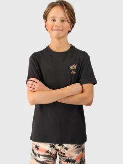 Hot Brunotti Archian Boys T-shirt | Pirate Black PirateBlack