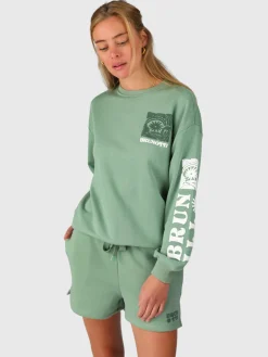 Discount Brunotti Ari Dames Sweater | Eucalyptus