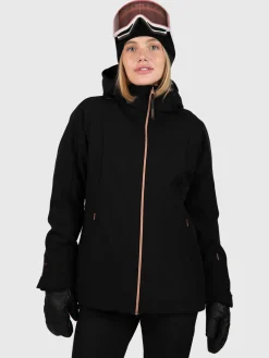 Discount Brunotti Aria Dames Softshell Ski Jas | Zwart