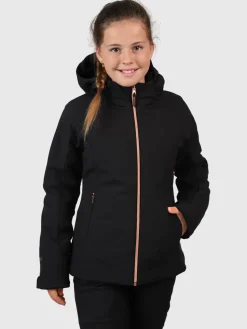Discount Brunotti Ariasy Meisjes Softshell Ski Jas | Zwart