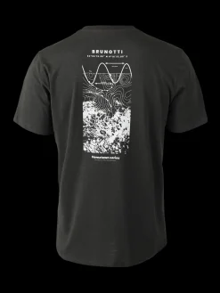Sale Brunotti Arlo Heren T-shirt | Pirate Black