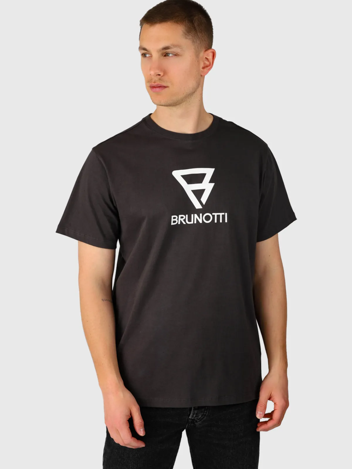 Online Brunotti Aron Men T-shirt | Pirate Black PirateBlack