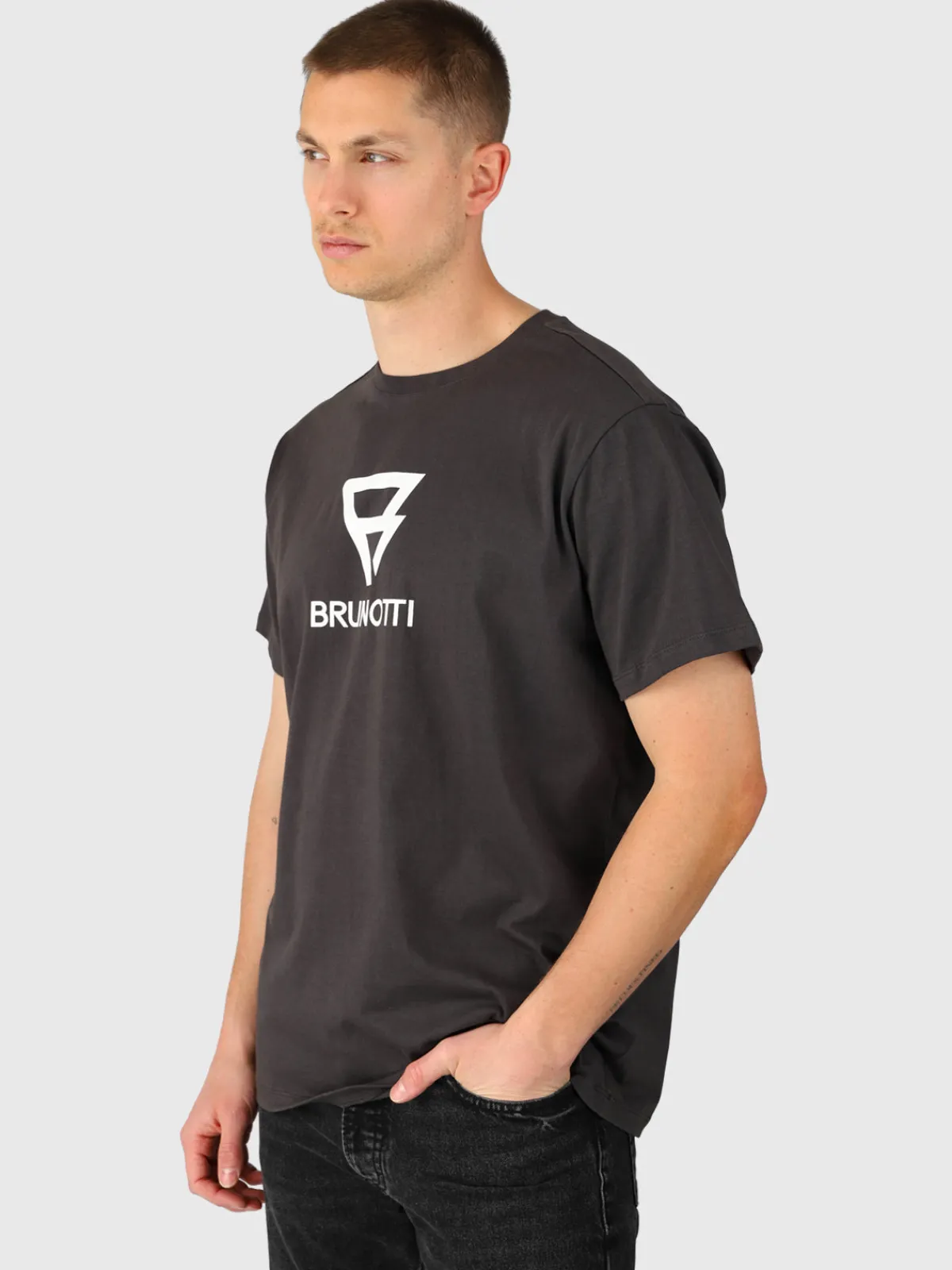 Online Brunotti Aron Men T-shirt | Pirate Black PirateBlack