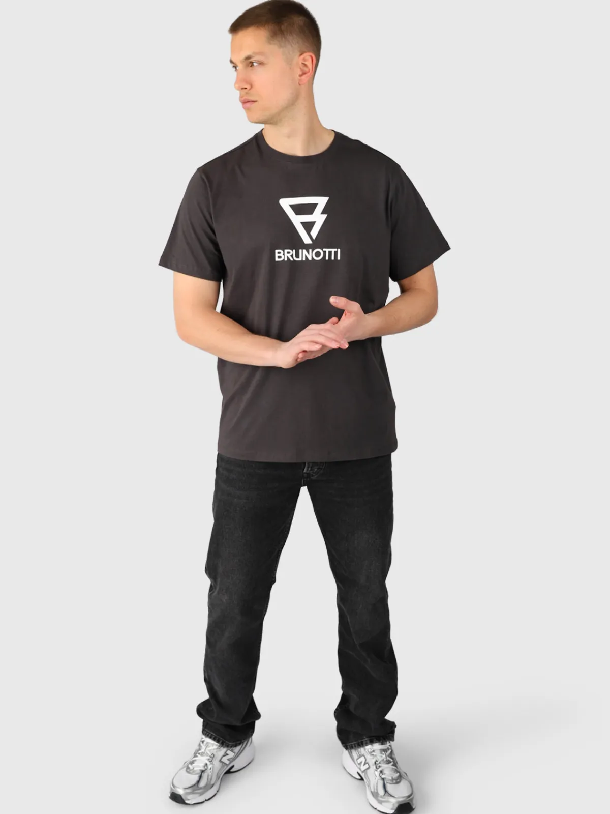 Online Brunotti Aron Men T-shirt | Pirate Black PirateBlack