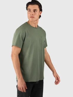 Outlet Brunotti Axle-N Heren T-shirt | Groen