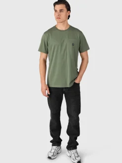 Outlet Brunotti Axle-N Heren T-shirt | Groen