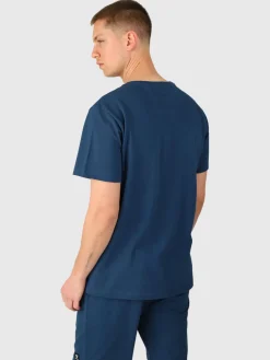Discount Brunotti Axle-Pique Heren T-shirt | Night Blue NightBlue