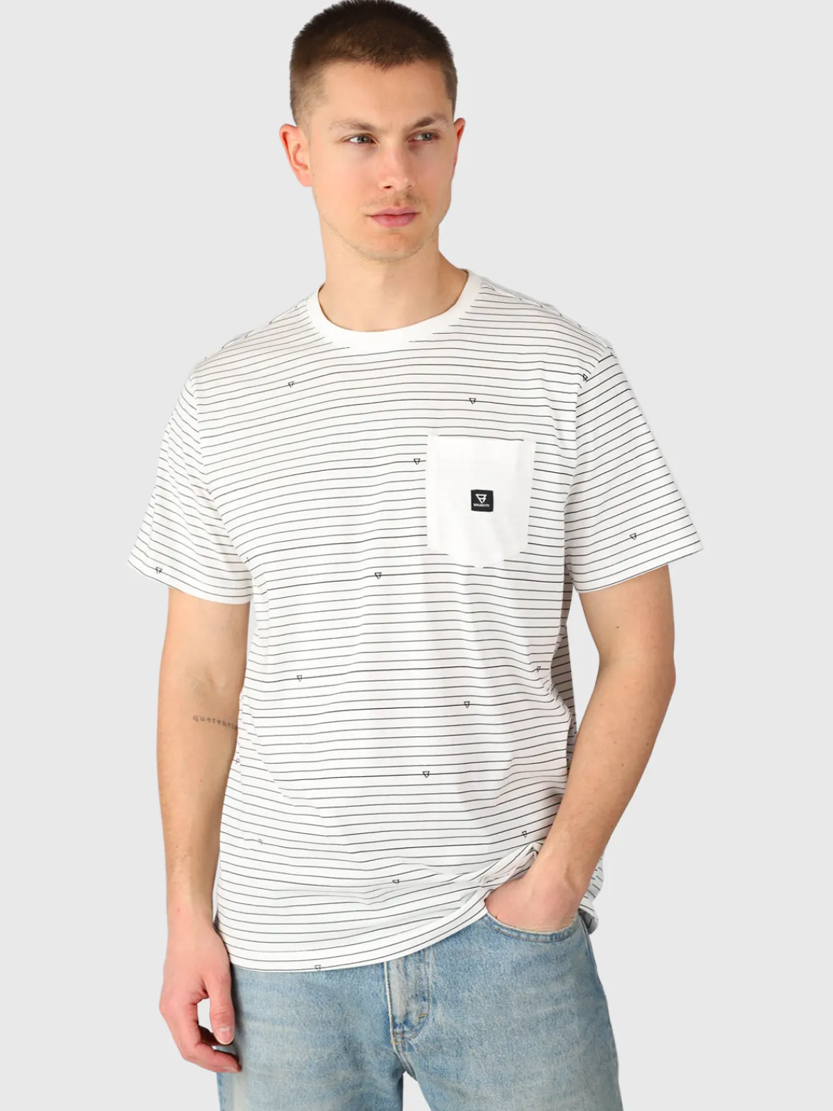 Sale Brunotti Axle-Stripe Heren T-shirt | Snow