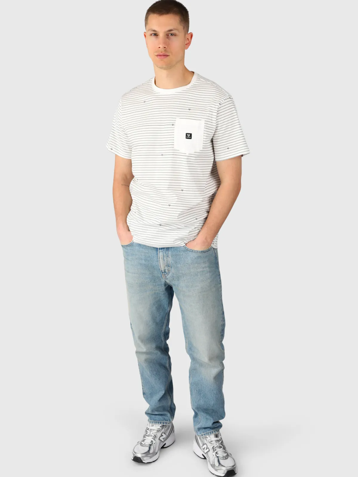 Sale Brunotti Axle-Stripe Heren T-shirt | Snow