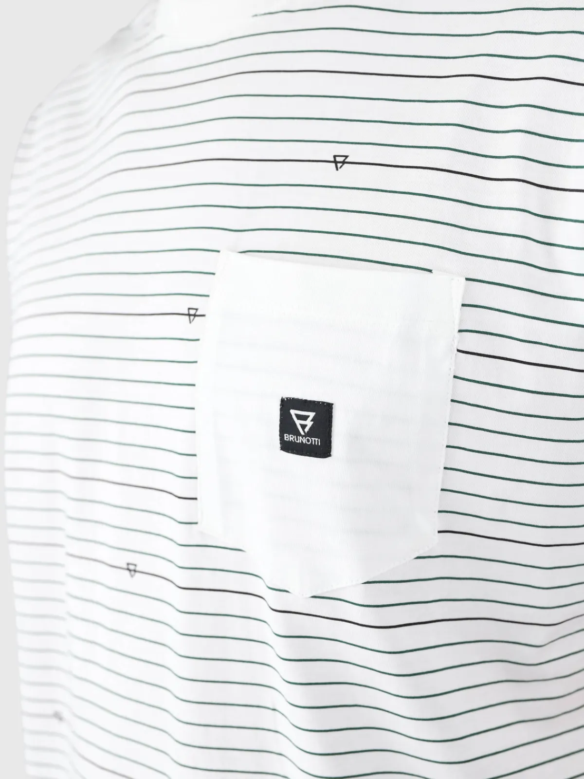 Sale Brunotti Axle-Stripe Heren T-shirt | Snow
