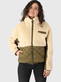 Discount Brunotti Becca Dames Teddy Jas | Wit