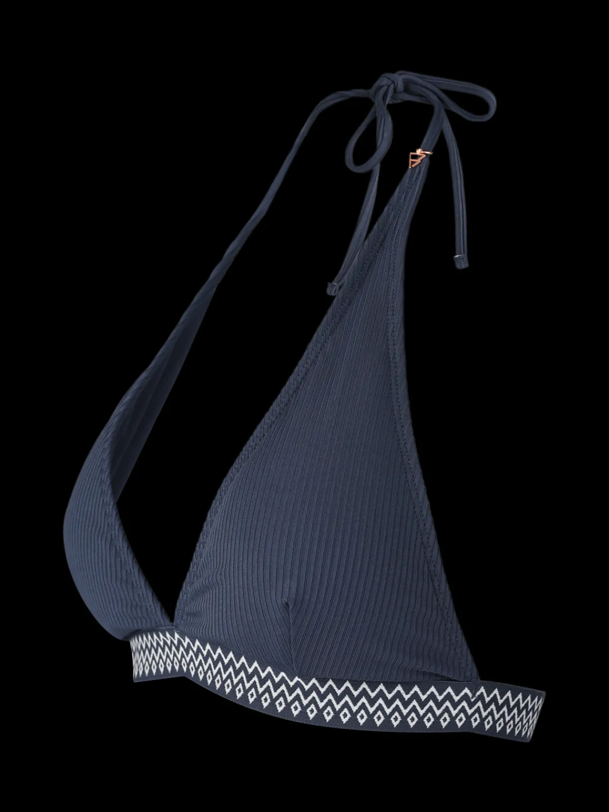 New Brunotti Bell-Rib Dames Bikini Halter Top | Indigo Blue