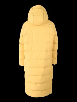 New Brunotti Bigsur Dames Lange Puffer Jas | Geel