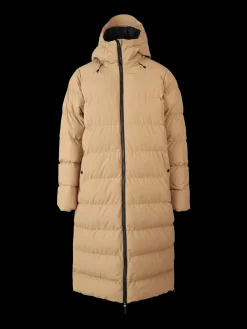 Sale Brunotti Bigsur Dames Lange Puffer Jas | Desert Beige
