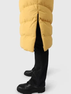 New Brunotti Bigsur Dames Lange Puffer Jas | Geel