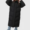 Clearance Brunotti Bigsury Dames Lange Puffer Jas | Zwart