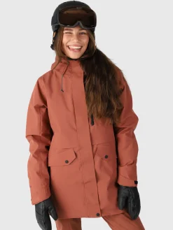 Online Brunotti Bombini Dames Ski Jas | Bruin