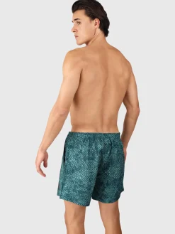 Online Brunotti Bru-conic-Reflection Men Swim Shorts | Fuel Green FuelGreen