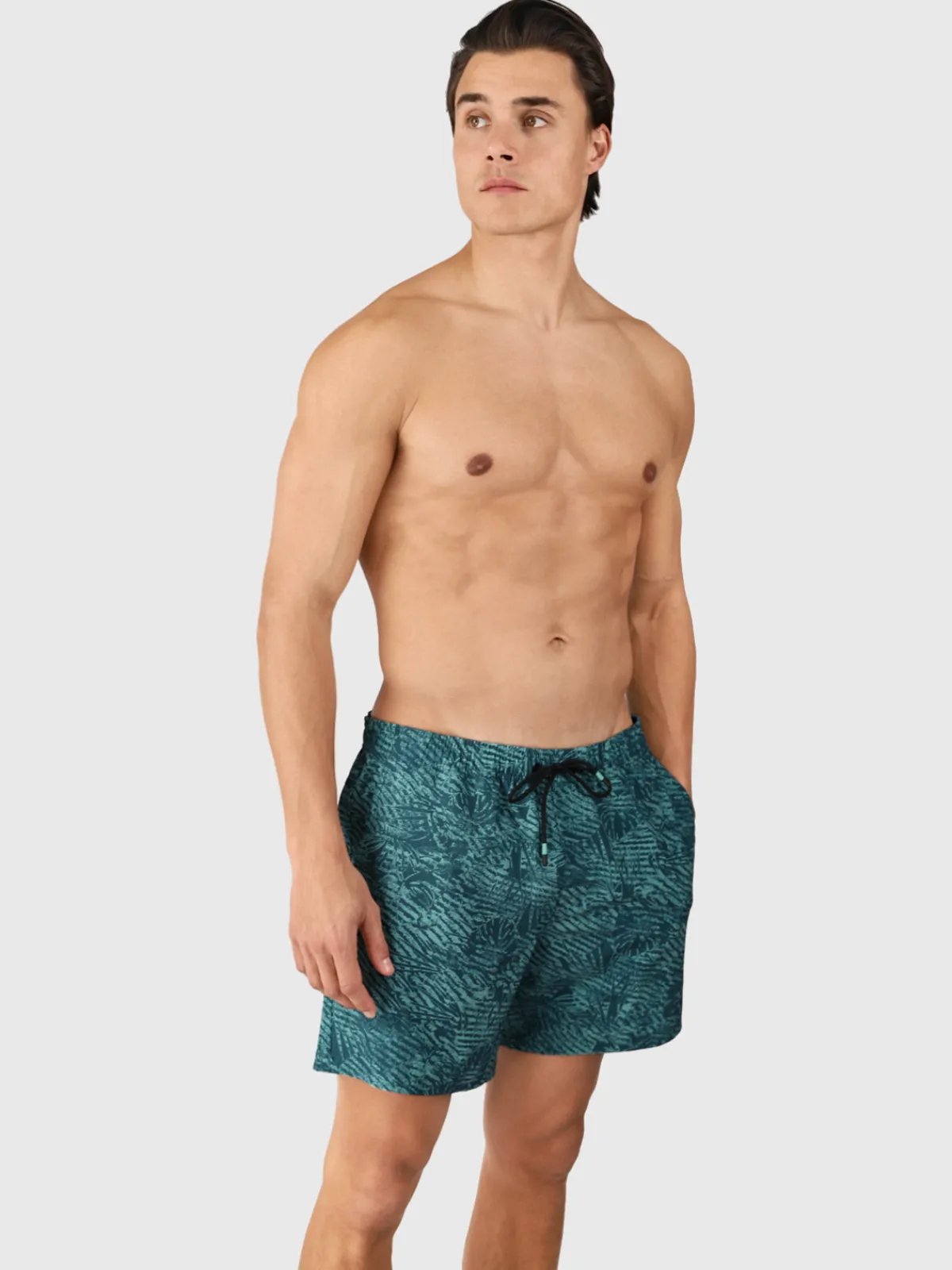 Online Brunotti Bru-conic-Reflection Men Swim Shorts | Fuel Green FuelGreen