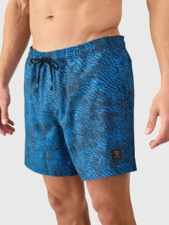 Outlet Brunotti Bru-conic-Reflection Men Swim Shorts | Night Blue NightBlue