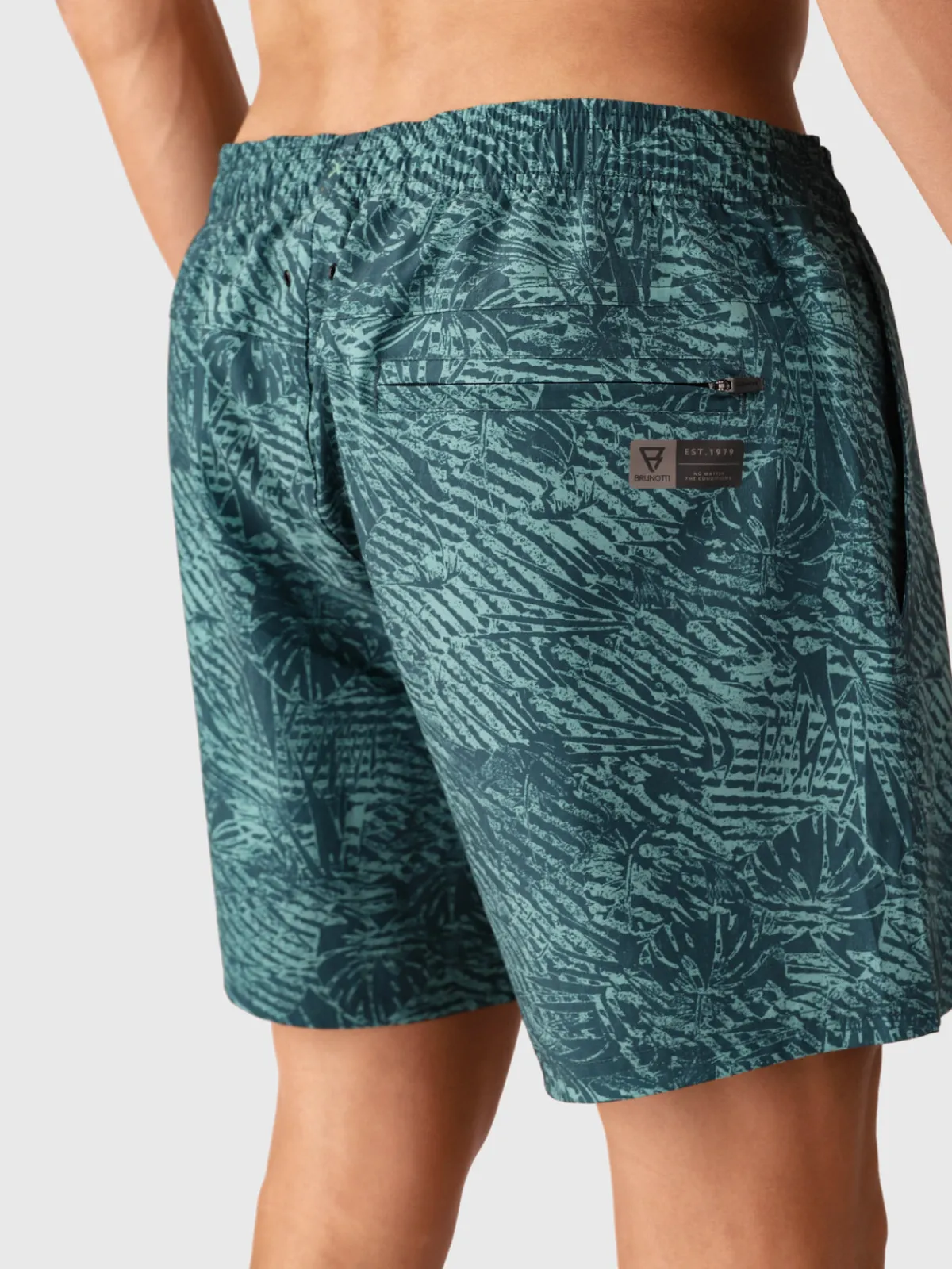 Online Brunotti Bru-conic-Reflection Men Swim Shorts | Fuel Green FuelGreen
