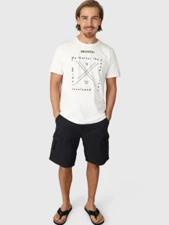 Outlet Brunotti Caldo-N Heren Walkshort | Donker Blauw