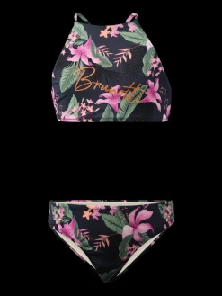 Best Brunotti Camelia-Tropicana Meisjes Bralette Bikini | Indigo Blue