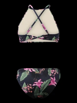 Best Brunotti Camelia-Tropicana Meisjes Bralette Bikini | Indigo Blue