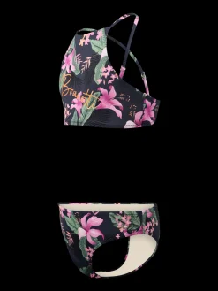 Best Brunotti Camelia-Tropicana Meisjes Bralette Bikini | Indigo Blue