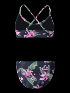 Fashion Brunotti Ceralia-Tropicana Meisjes Bralette Bikini | Indigo Blue