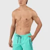 Outlet Brunotti Cester Heren Zwemshorts | Caribbean Green CaribbeanGreen
